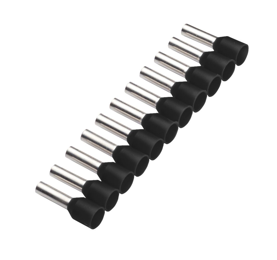 Isolierte Aderendhülse Bandware 1.5mm² x 8mm schwarz