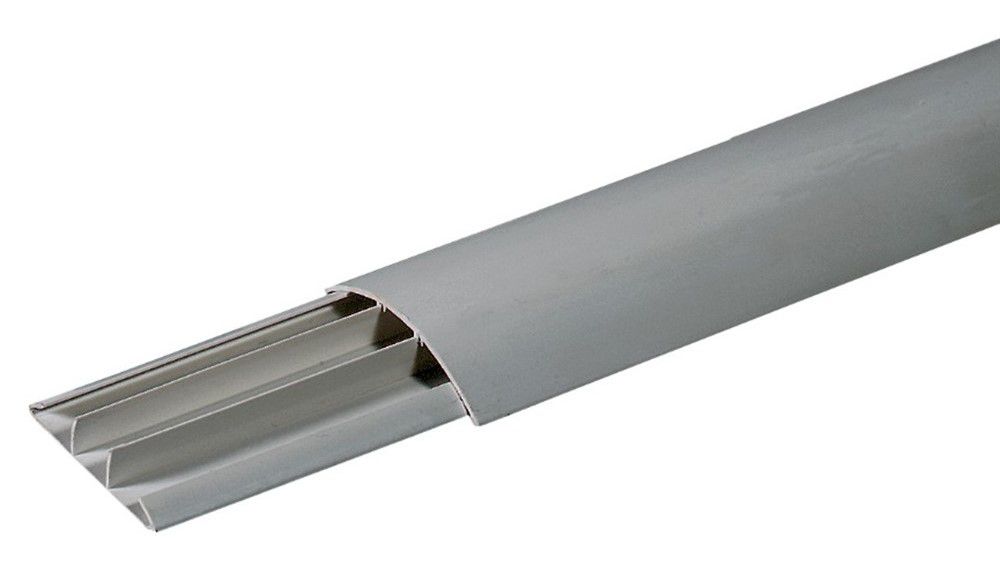 Bodenkanal 75x17mm grau