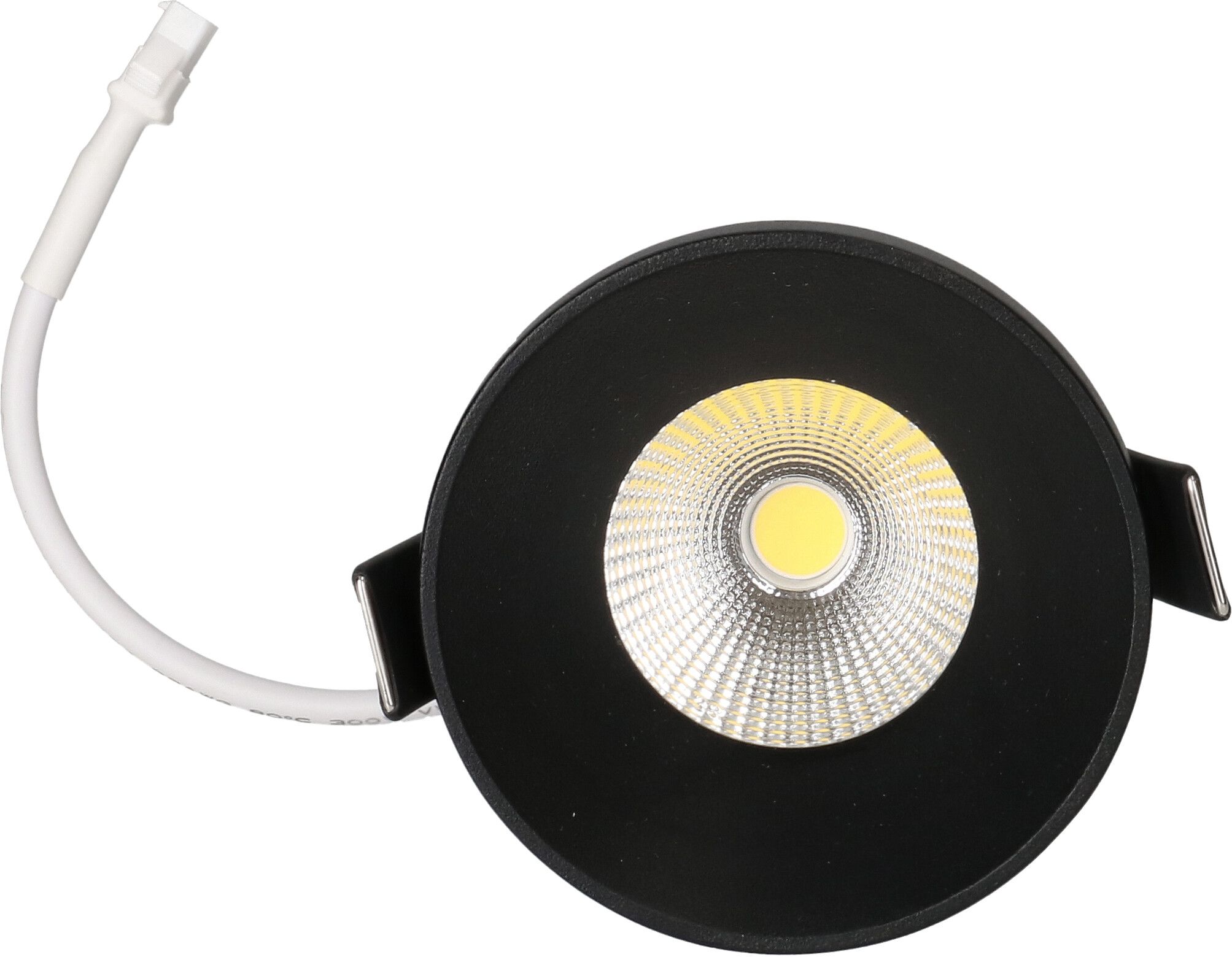 spot encastré à LED ATMA 68 noir 3000K 660lm 32°