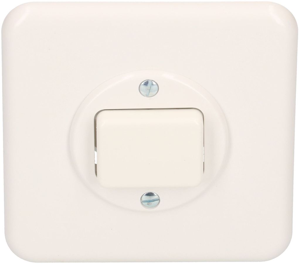 interruttore schema 6 dim.1x1 INC Mica Standard bianco