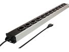 Steckdosenleiste Power Line 12x Typ 13 grau/schwarz 1.5m
