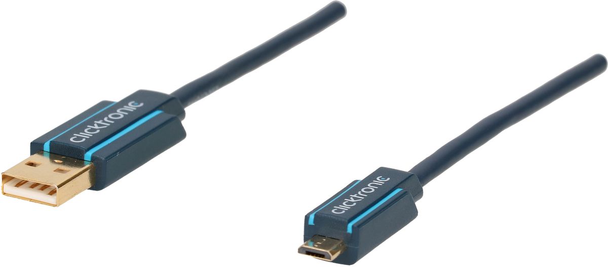 Micro USB 2.0 Adapterkabel 0.5m