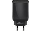 USB Schnellladegerät QC3.0 (18W) schwarz