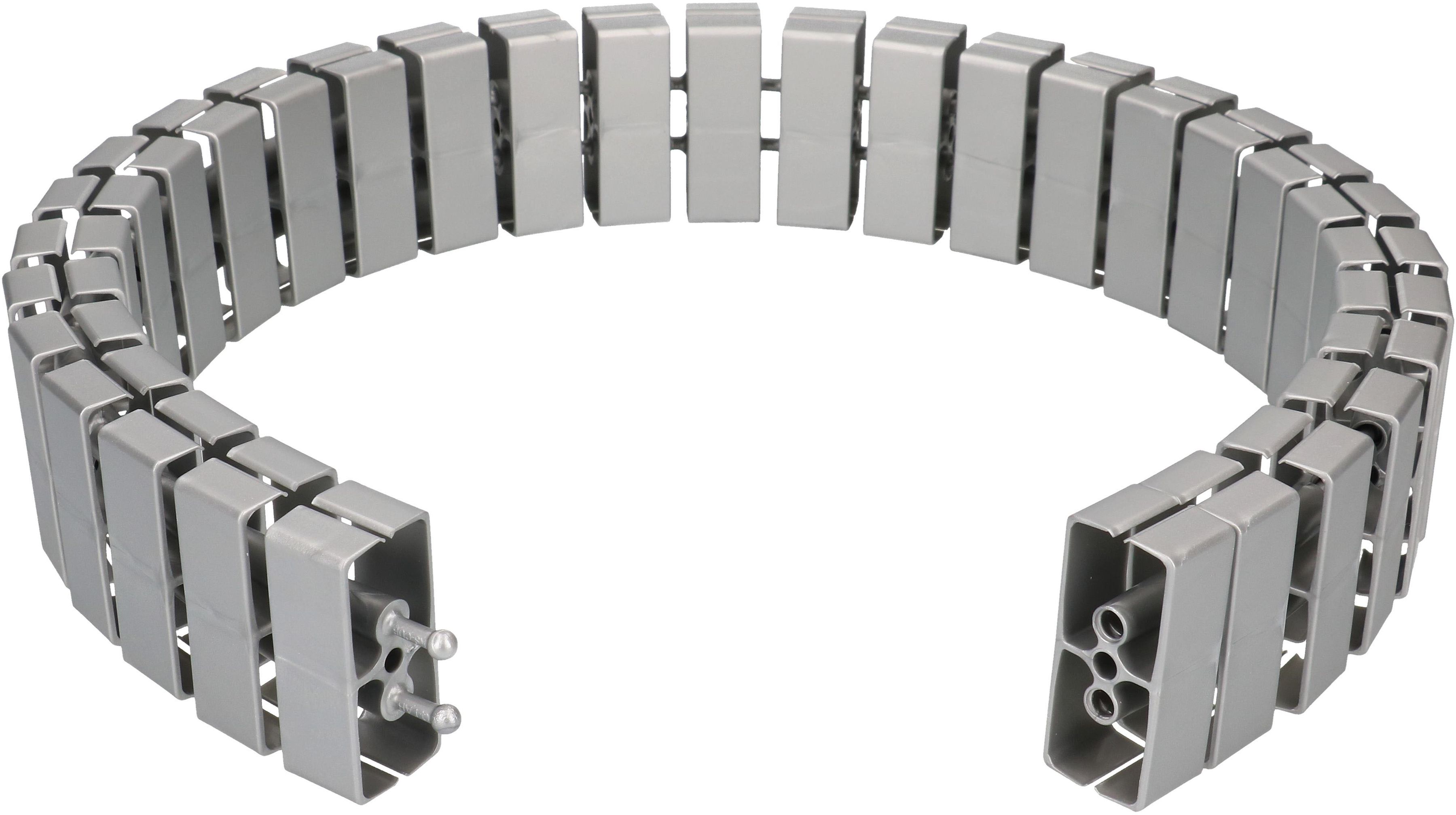Kabelschlange Cube Silber