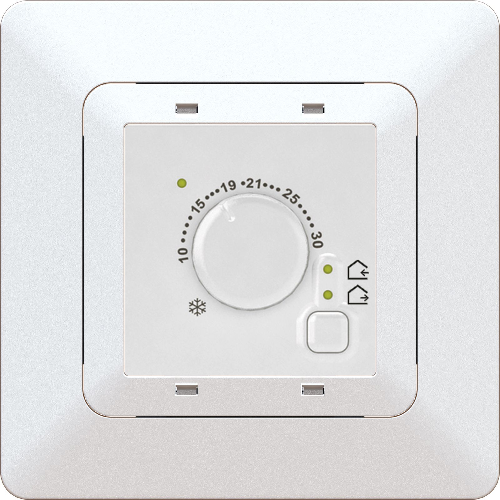 Raumthermostat Heizen / Kühlen AP priamos weiss