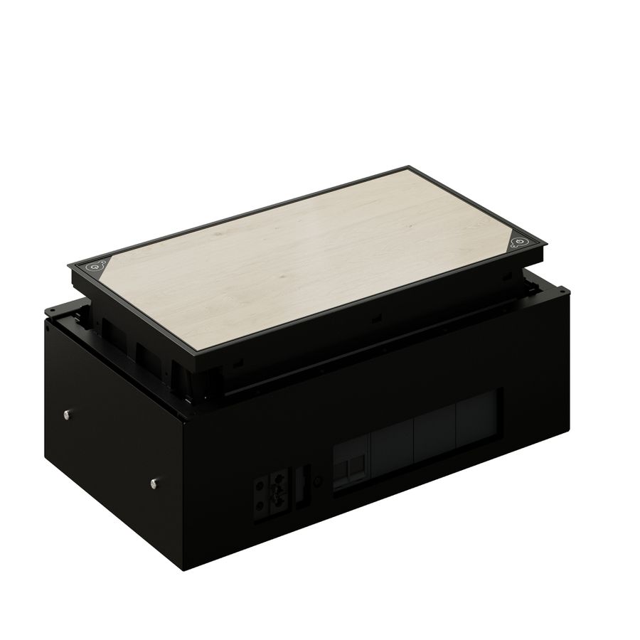MEETING Steckdo. schwarz 9x Typ 13 3x RJ45 1x VGA 15 1x Klinke3.5