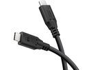 Ladekabel USB-C 100W 1m schwarz