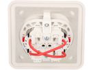 interruttore schema 6 dim.1x1 INC Mica Standard bianco
