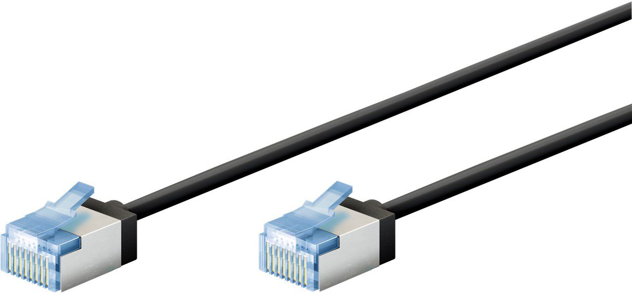 câble patch Ultra-flexible Cat. 6A U/FTP 3m noir