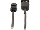 câble d'appareil TD H05VV-F3G1.0 0.8m noir C14/GST15i3