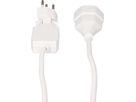 TD-Verlängerung H05VV-F3G1.0 5m ws clip-clap OCP Typ 12 / Typ 13