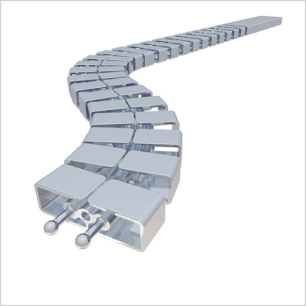 Kabelschlange CUBE SL silber