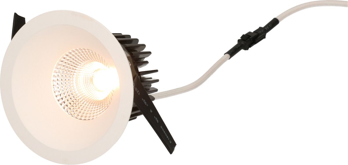 LED-Einbauspot ATMO 80 DALI weiss 3000K 960lm 38°