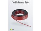 cavo per altoparlanti 2x0.75mm² 50m nero/rosso