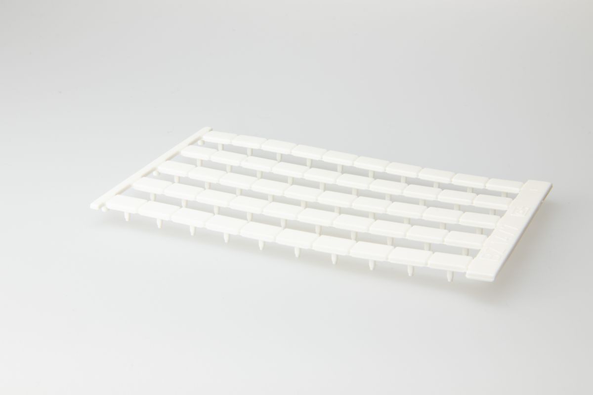 plaques d'identification blanc BZ 14 U