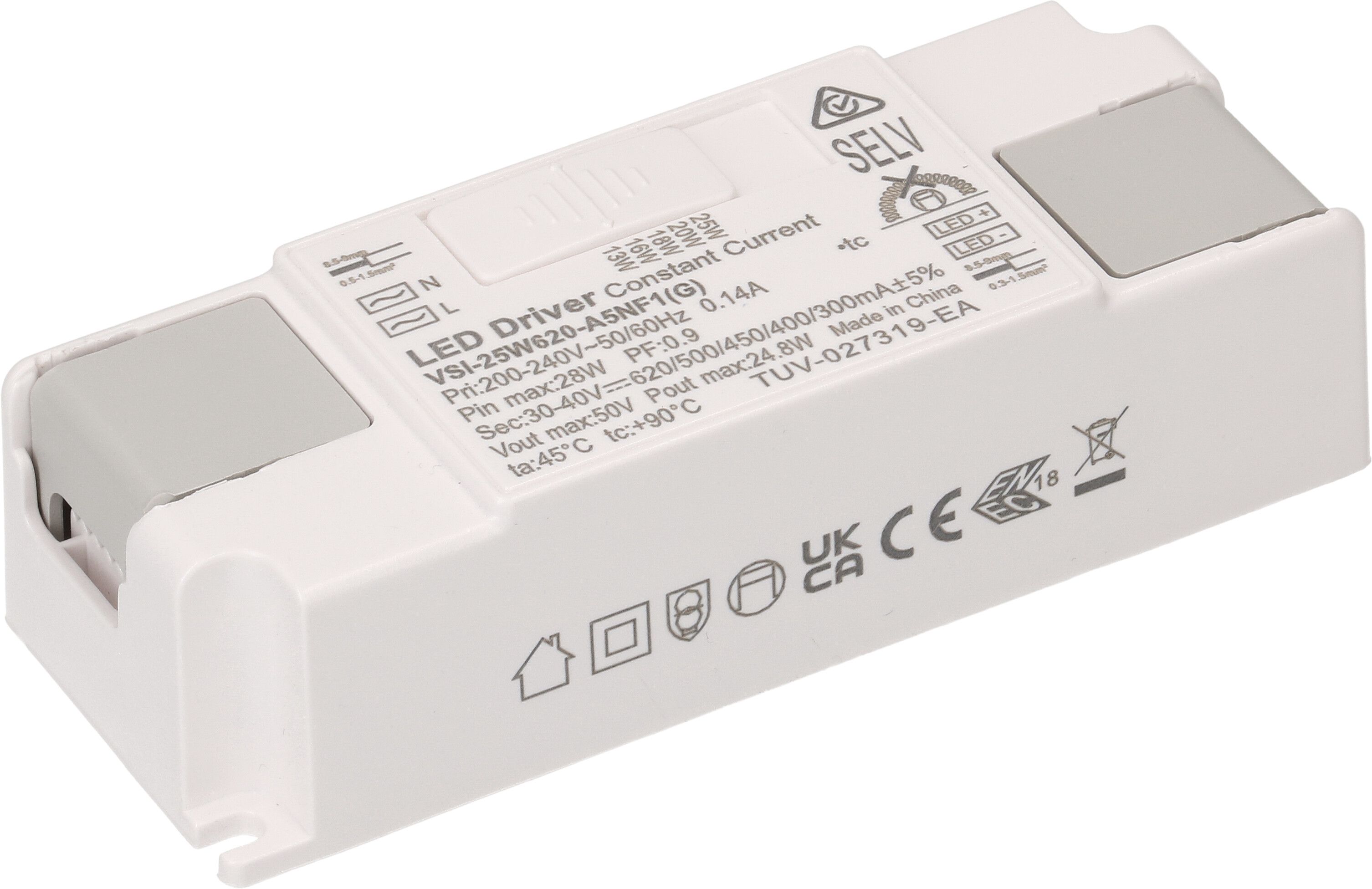 LED-Konstantstromtreiber mit Leistungsschalter 13-16-18-20-25W