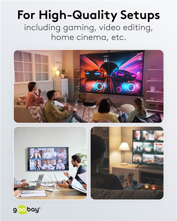 Ladekabel USB-C 100W 1m schwarz