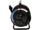 Kabelrolle 3x Typ 13 IP55 20m schwarz