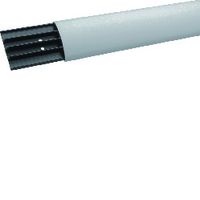 passage de plancher avec 4 compartiments en PVC SL 18x75mm gris