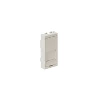 accessori multimediali 45x22.5 bianco copertura per 1x RJ45