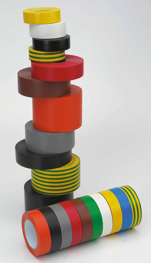 Isolierband PVC 19mm L=20m grau