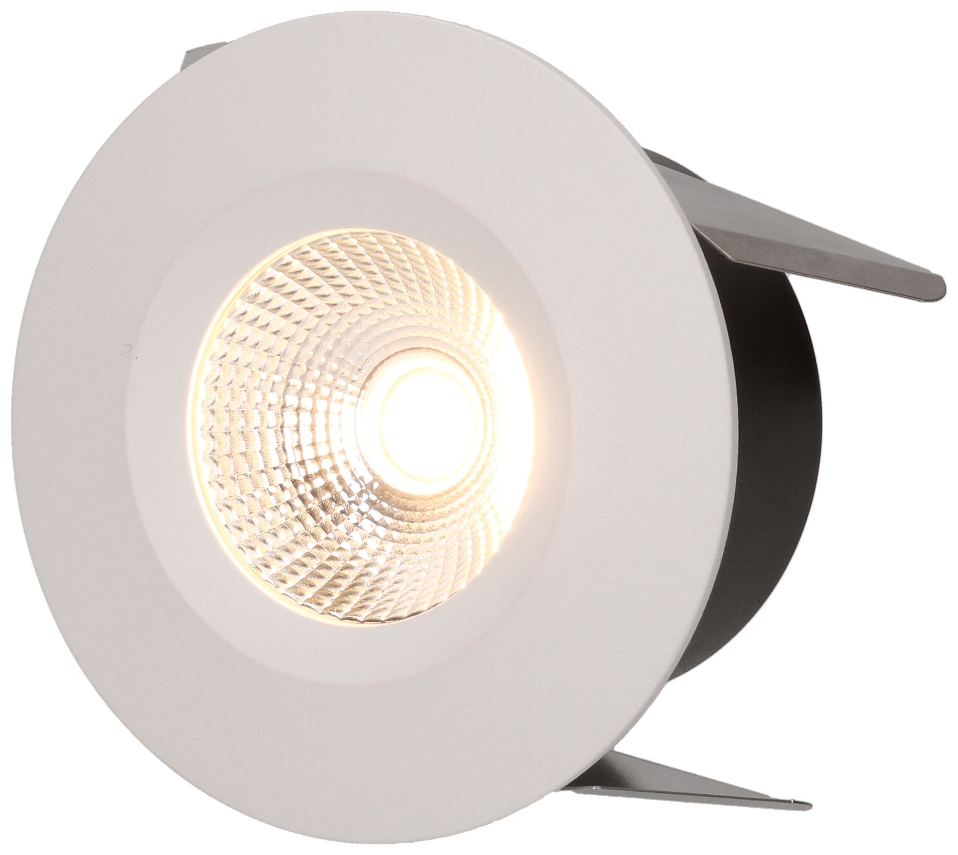 LED-Einbauspot WOODY Ø68 weiss 3000K 660lm 60°