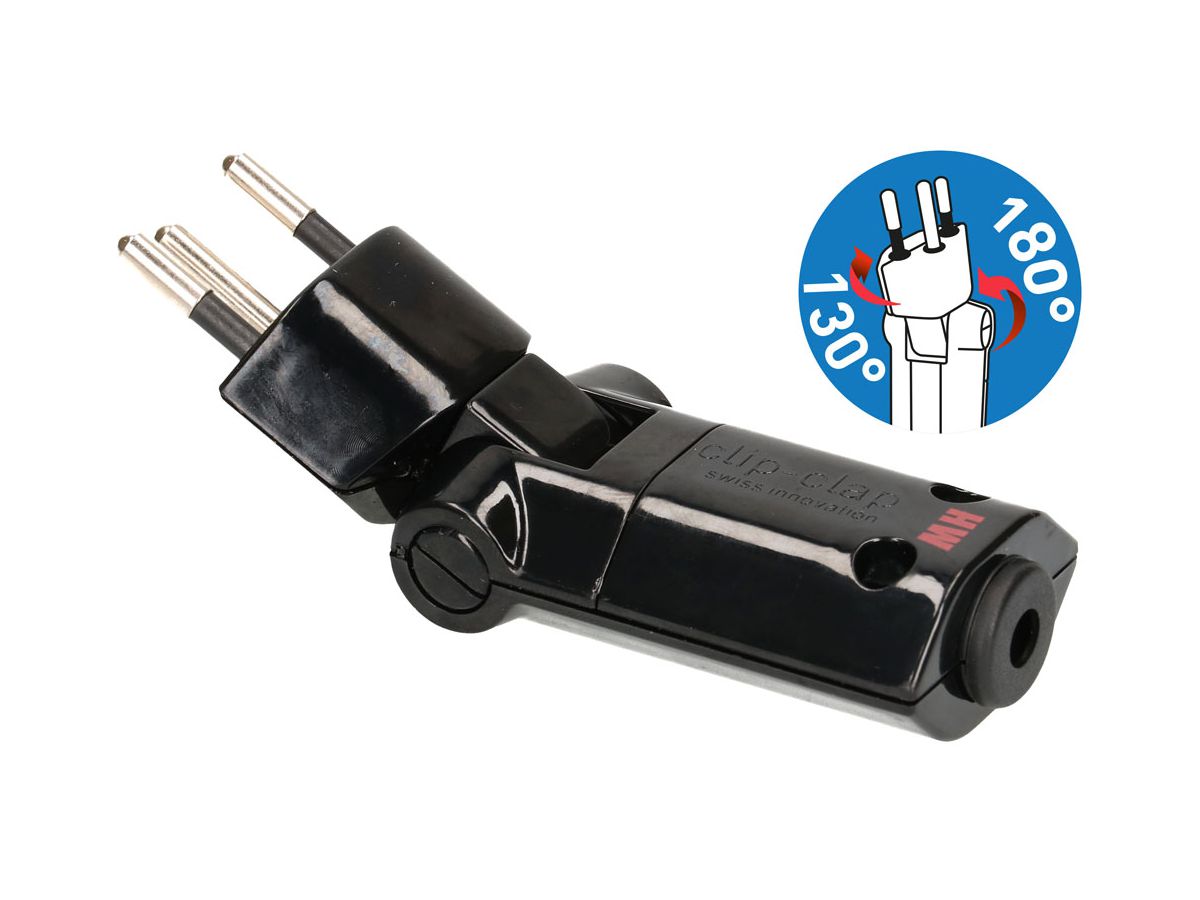 Plug Clip-Clap type12 rewireable - MAX HAURI AG