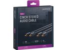 Cinch-Audio-Kabel stereo 2m