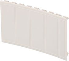 Modular blank plate white