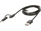 USB 3.1 câble adaptateur 1.0m noir