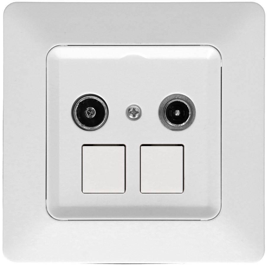 multimedia radio/TV/rete 11dB INC priamos bianco