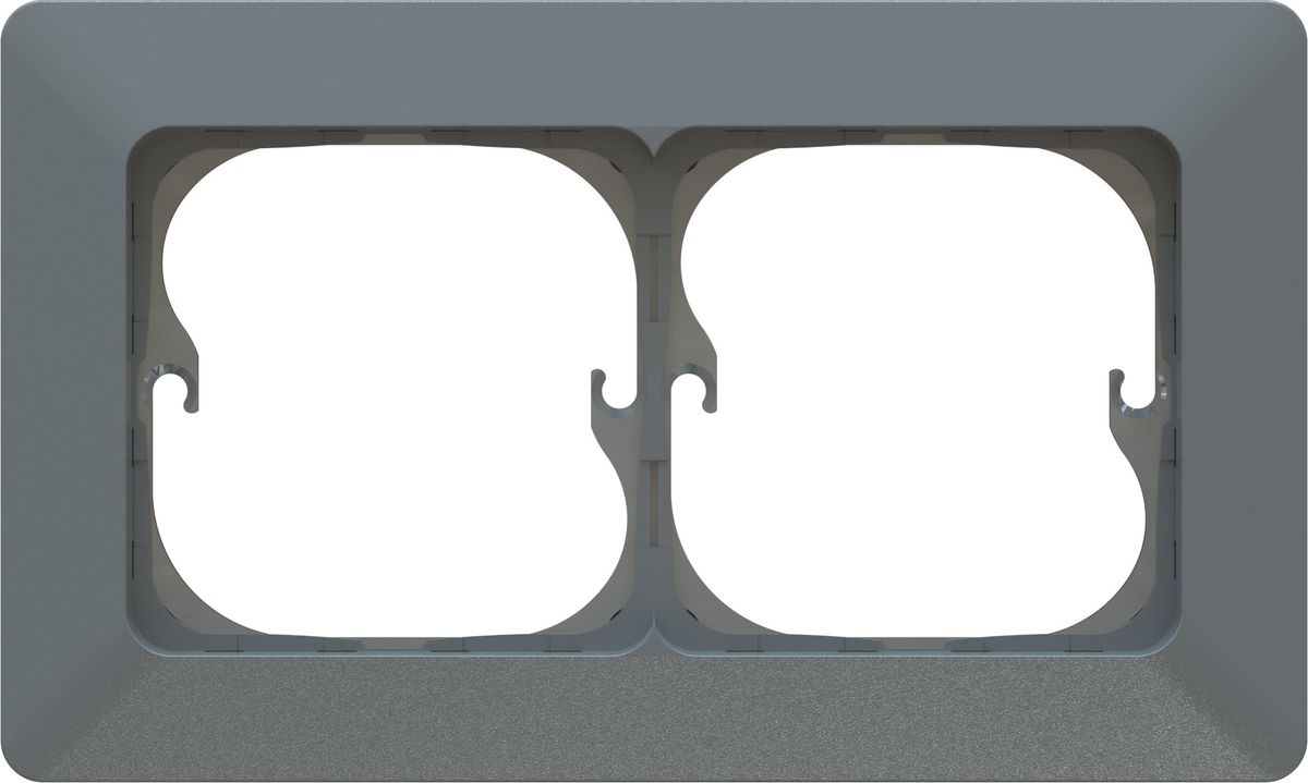 Kopfzeile UP 1x2 waagrecht priamos anthrazit