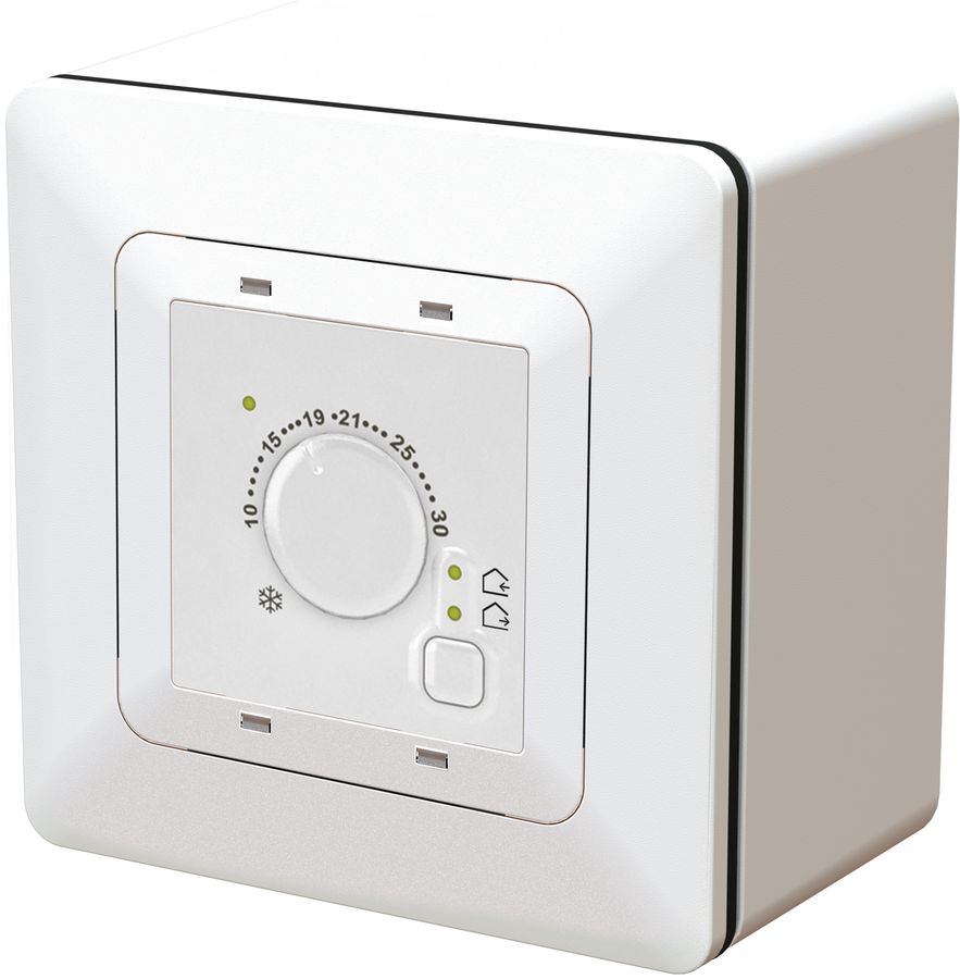 Raumthermostat Heizen / Kühlen AP priamos weiss