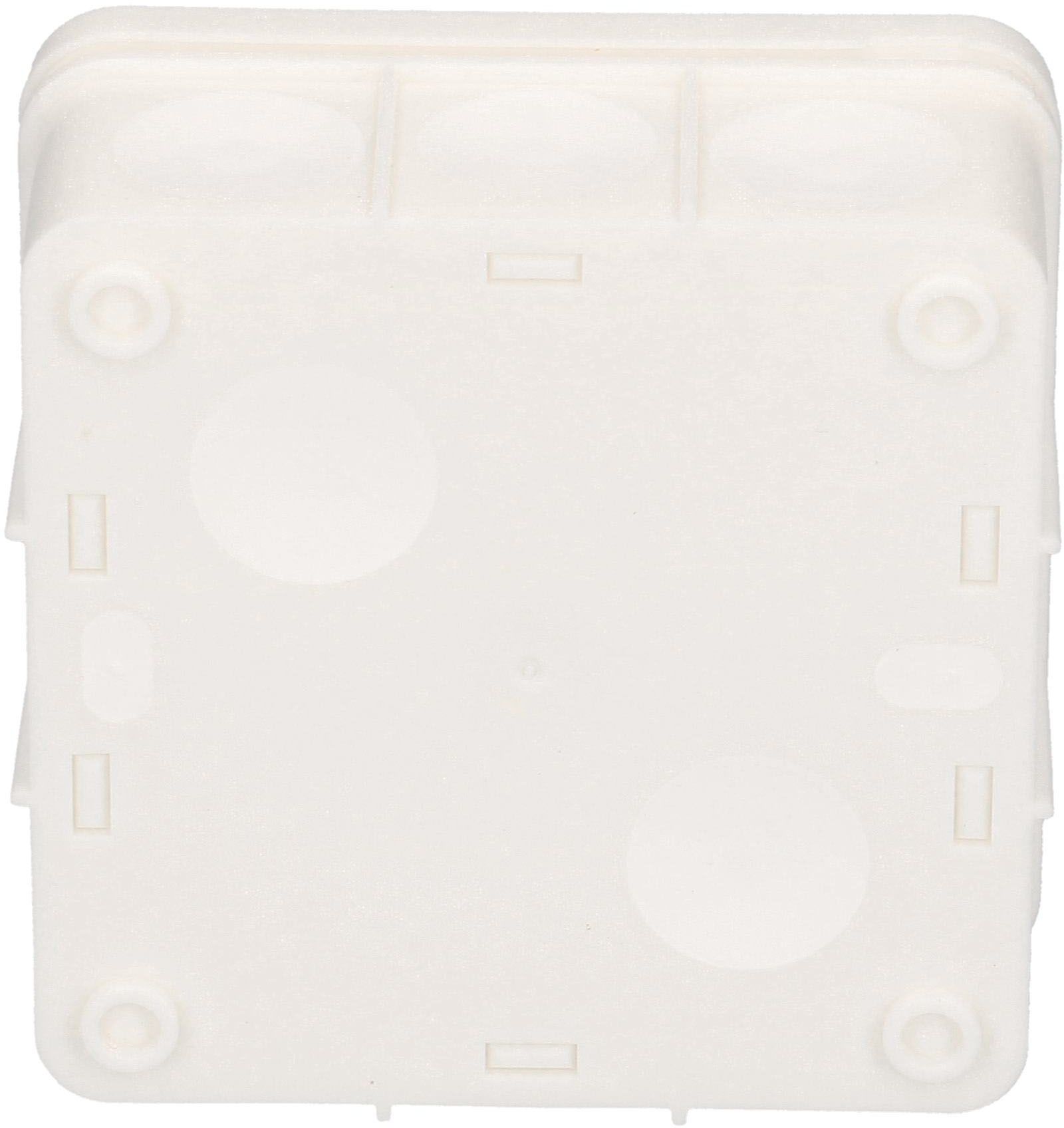 Abzweigdose 85x85x38.5mm AP leer IP65 weiss / 5 Stück