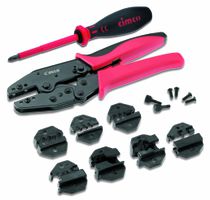 Set utensili a crimpare per tecnologia dei dati/telecomunicazioni