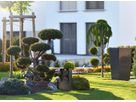 Gartensteckdosensäule 4x Typ 13 IP55 Stahl schwarz matt