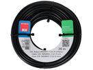 TDF-Kabel H05VVH2-F2X1.0 20m schwarz