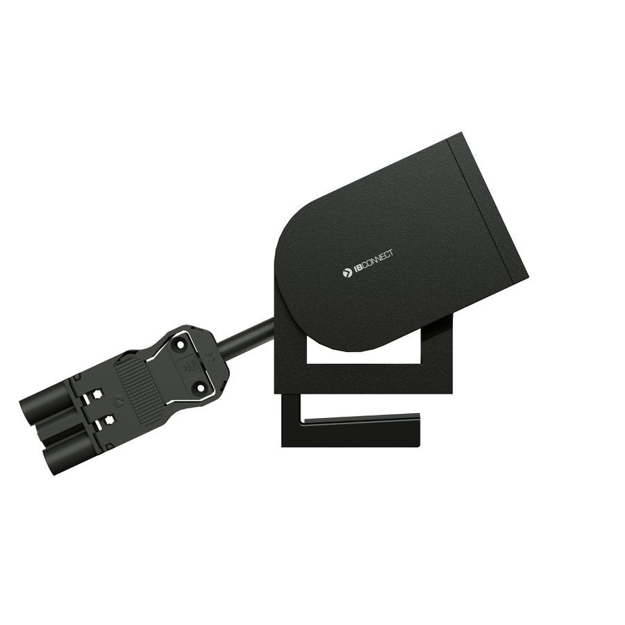 SUPRA Steckdoseneinheit schwarz 2x Typ 13 1x USB-A/C 1x Leermodul