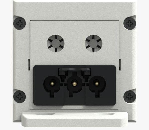 CUBO Steckdoseneinheit weiss 4x Typ 13 1x USB-A/C