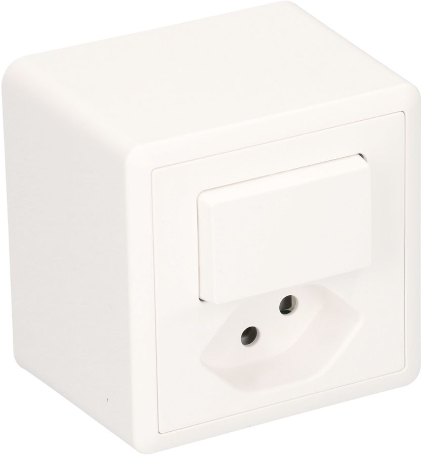 petite combiné NO/NF / type 13 AP EdizioDue blanc