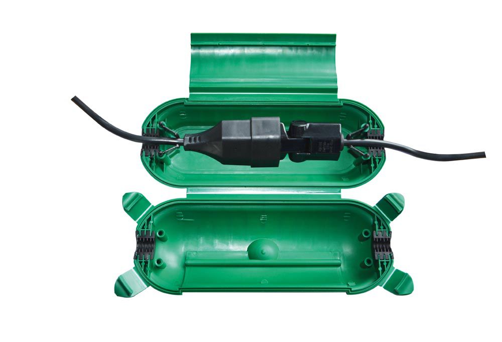 Stecker-Safe grün IP44