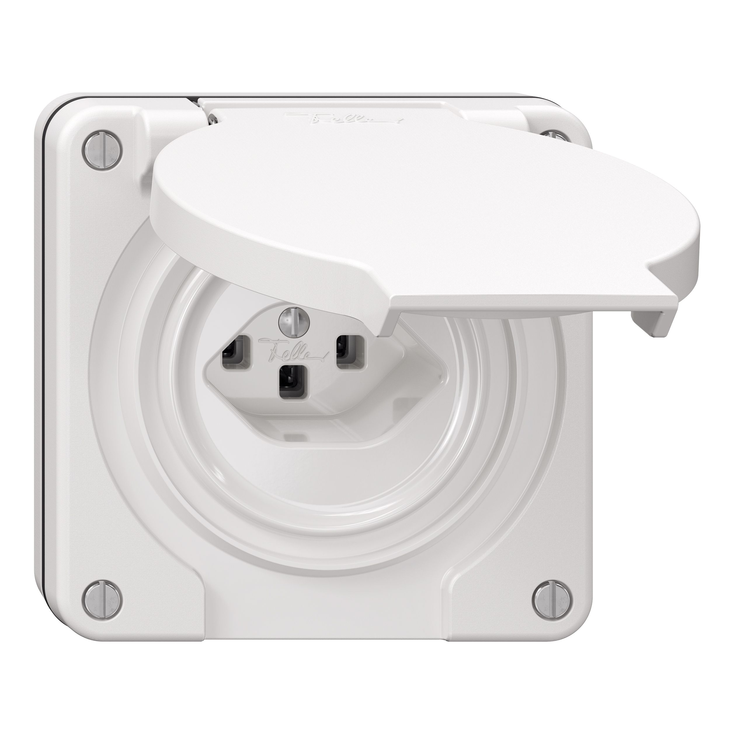 prise 1x type 23 ta.1x1 ENC Nevo blanc