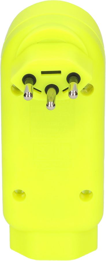 Abzweigstecker ADAPT 2+1x Typ 13 fl-gelb drehbar BS