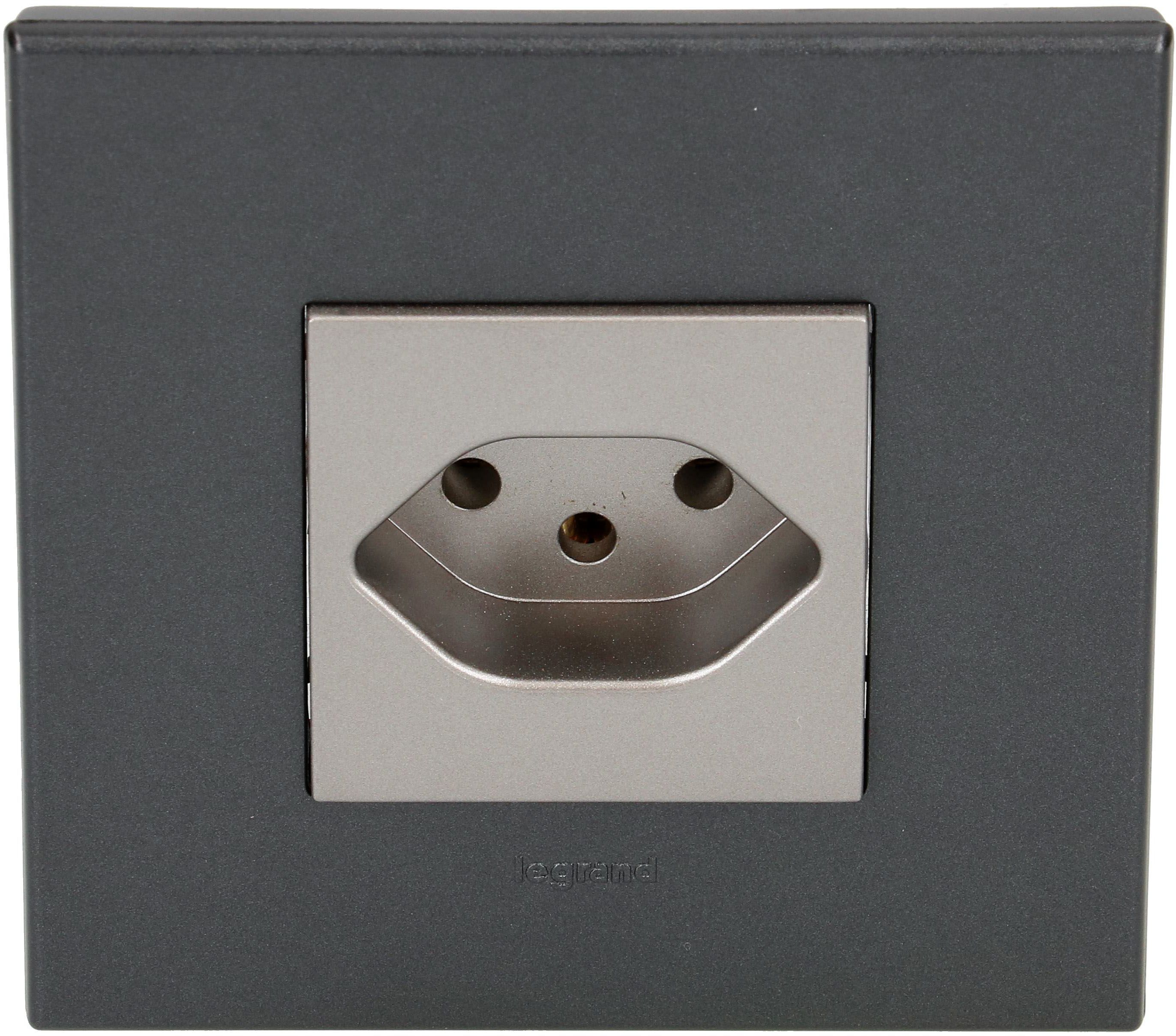 Steckdose 1x Typ 13 Gr.1x1 UP Arteor magnesium