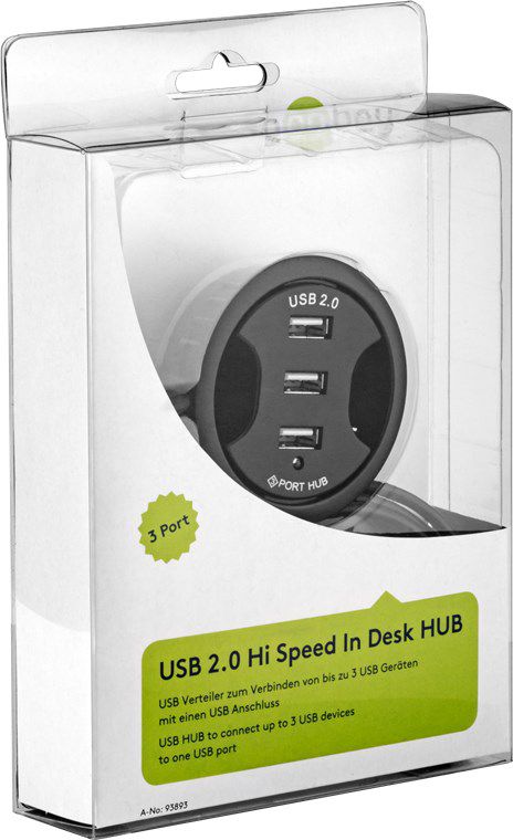 Einbau-HUB 3-fach USB 2.0