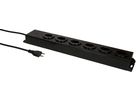 Steckdosenleiste Power Line 6x Typ 13 schwarz/schwarz 3.0m
