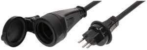 IP55 rallonge GDV H07RN-F3G1.5 3m noir type 13 / type 13