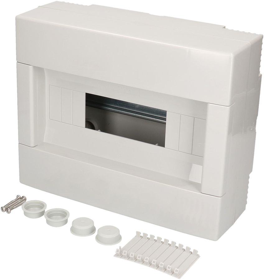 centralini AP 1 fila 12 moduli grigio IP40