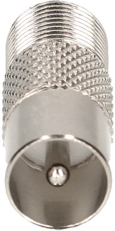 SAT-Adapter Antennenstecker IEC / F-Buchse