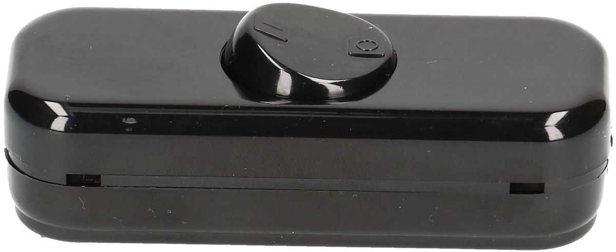 Schnurschalter 2polig AUS 10A schwarz